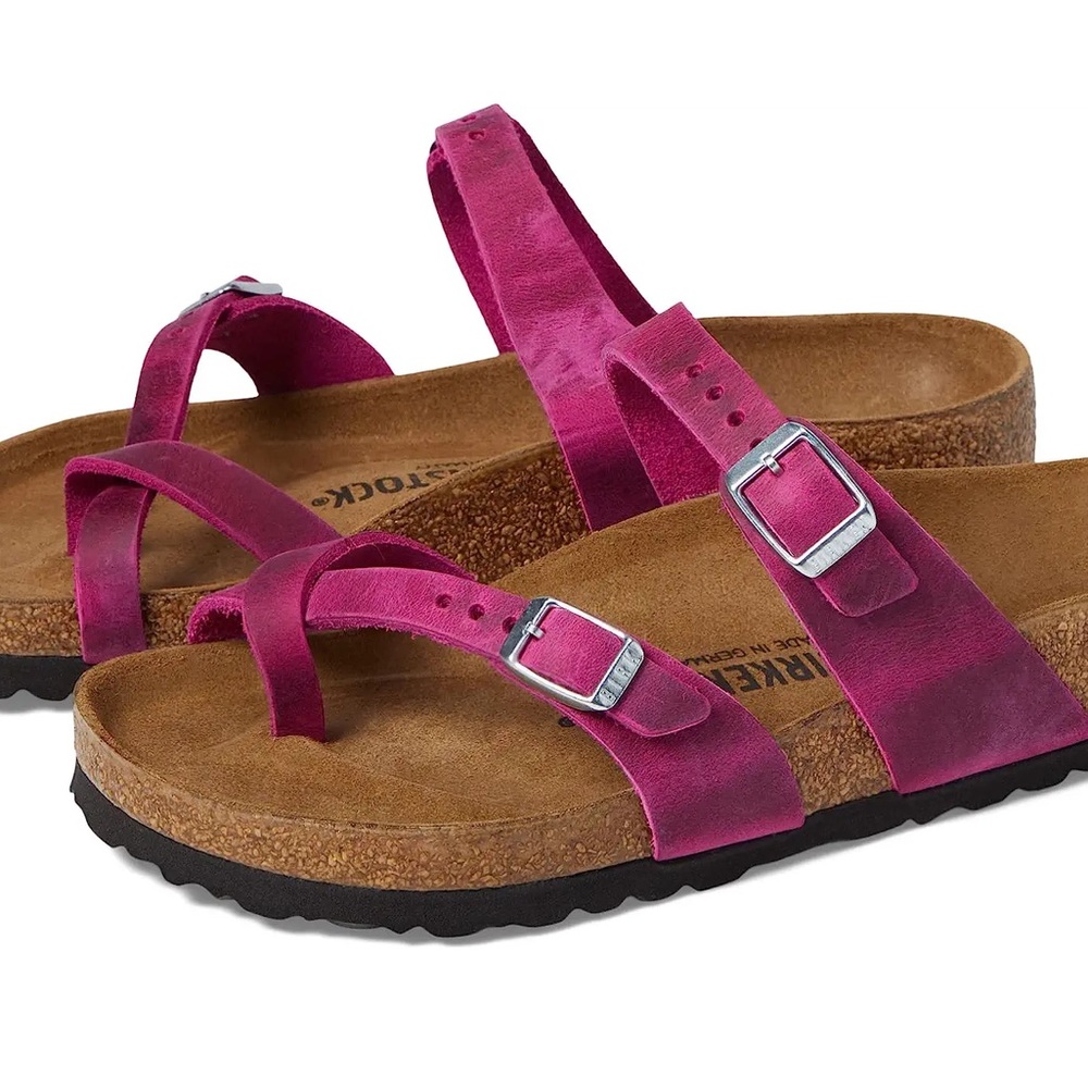 Pink Birkenstock sandals size 40 - Mayari Fuschia leather